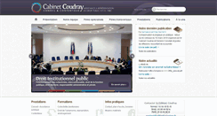 Desktop Screenshot of cabinet-coudray.fr